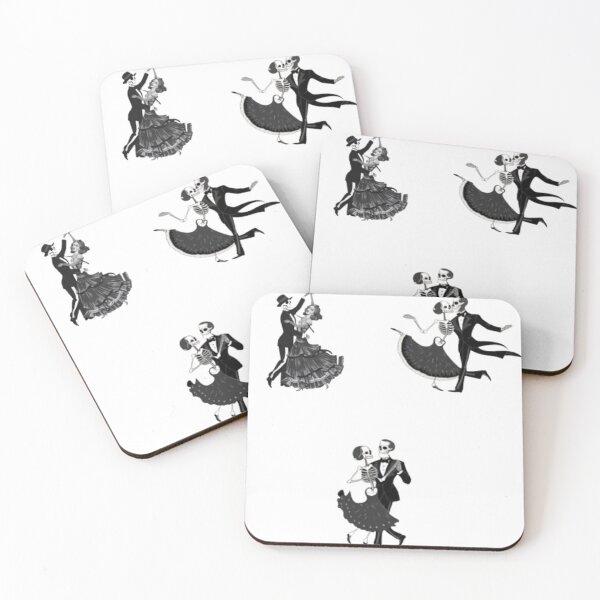 Item preview, dancing skeletons designed and sold by catcraftss.