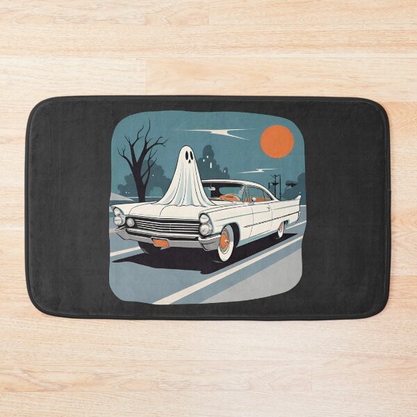 Item preview, Spooky and Fun Halloween Ghost – Drive into the Spirit of the Season! designed and sold by karolinahinc.