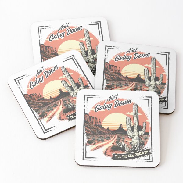 Item preview, Western Desert Vibes Cactus Sunset Art designed and sold by Aredbox.