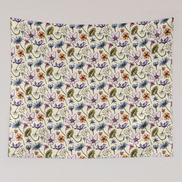 Item preview, Endless Flower Assortment Pattern designed and sold by WoodPencil.