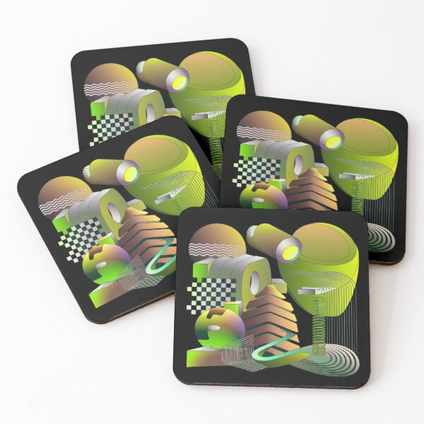 Item preview, Abstract geometric figures and spring designed and sold by MargoMalej.
