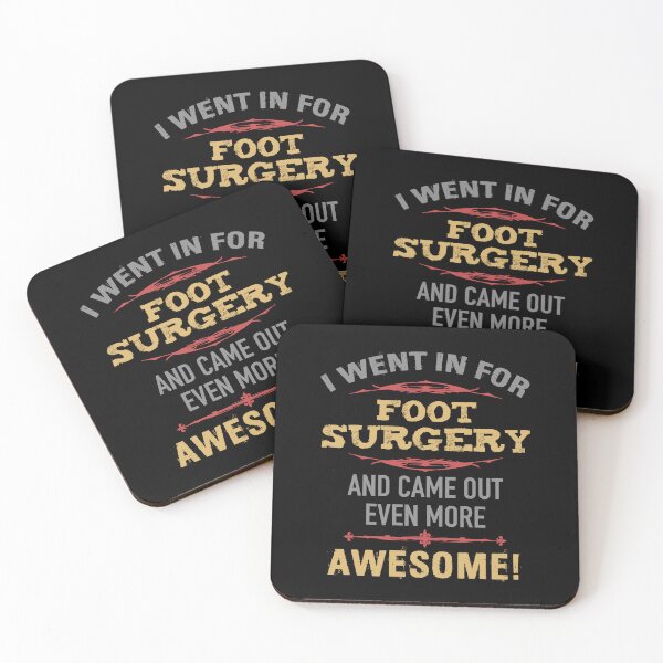 Item preview, Foot Surgery Recovery Humor designed and sold by thepixelgarden.