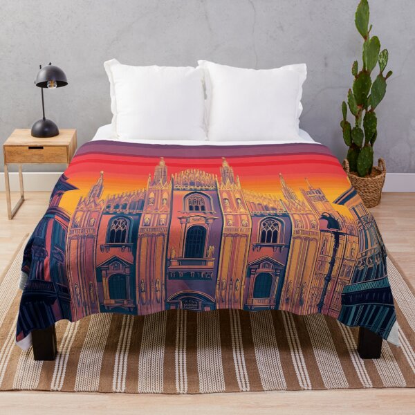 Item preview, Vintage Milan City Skyline Art Print | Retro Italian Travel Poster | Iconic Milan Cathedral & Piazza del Duomo Wall Decor | Milan City Artwork | Mid-Century Modern Design designed and sold by nomiraclehere.