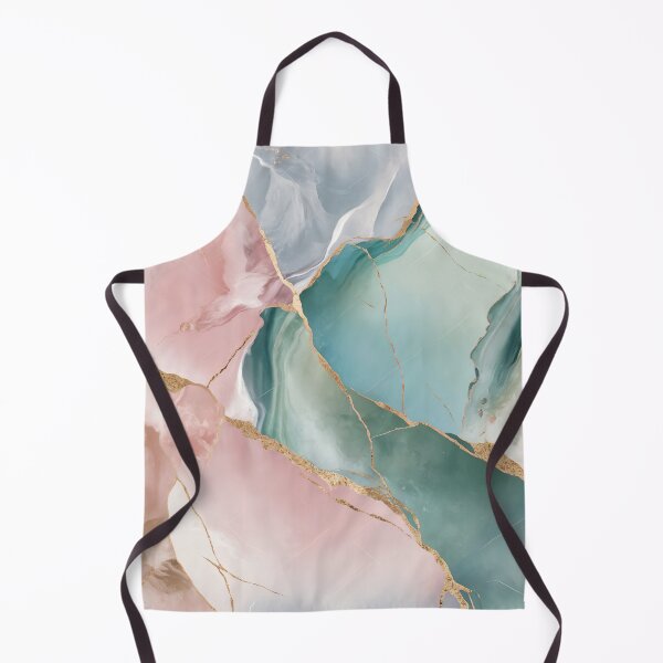 Item preview, Pastel Marble with Golden Lines – Soft Color Marble Pattern with Gold Grouting for Elegant Home Décor, Fashion, and Art designed and sold by 21 Dragonflies.