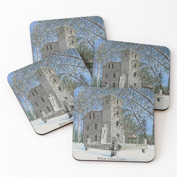 Item preview, White Otter Castle Grave Painting designed and sold by Stephen Emms.