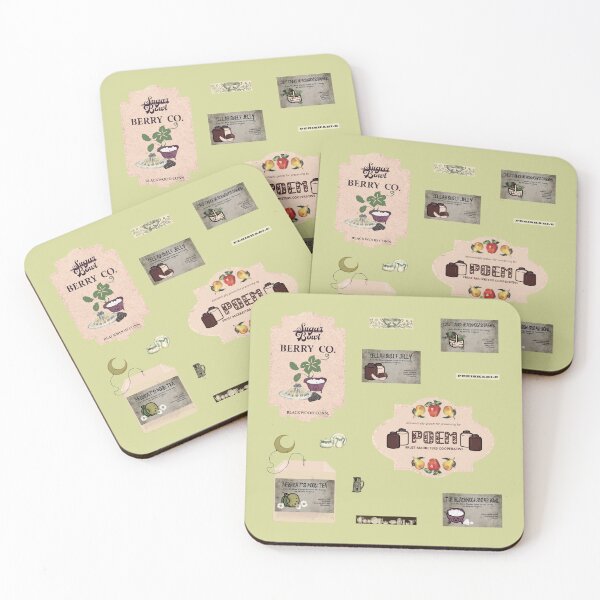 Item preview, Foodie Mystery Labels - Shirley Jackson "We Have Always Lived in the Castle" Aesthetic Sheet designed and sold by LochNestFarm.