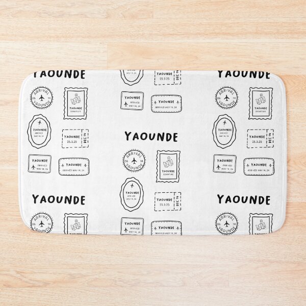 Item preview, Yaoundé | Travel Stamp Collection | Minimalist Design designed and sold by RM-Journey.