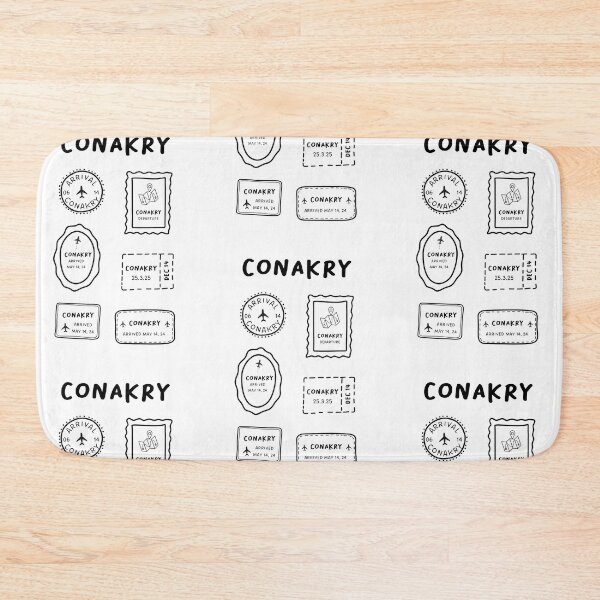 Item preview, Conakry | Travel Stamp Collection | Minimalist Design designed and sold by RM-Journey.