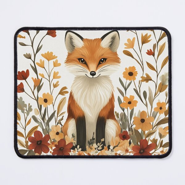 Artikelvorschau, Blumenfuchs-Wunderland entworfen und verkauft von DreamyLemons.