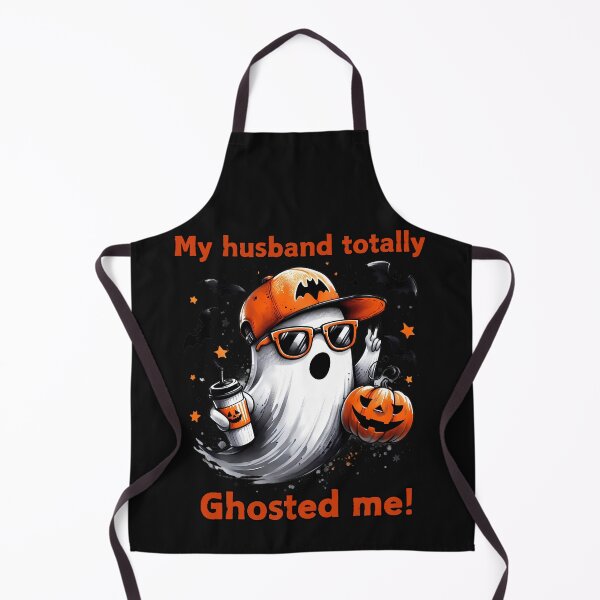 Item preview, My Husband Totally Ghosted Me, funny halloween designed and sold by MonaCreations.