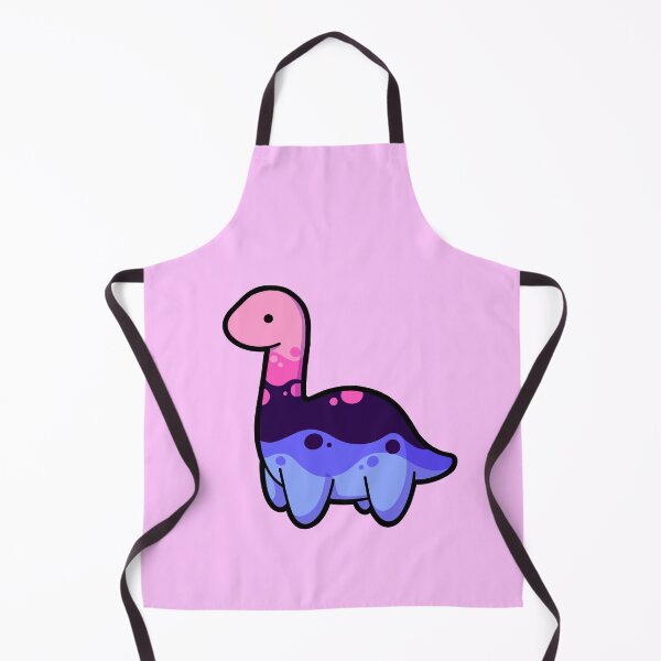 Item preview, hugadino Cute omnisexual long neck dinosaur, dino, Pride, LGBTQ, Omni, designed and sold by hugadino.