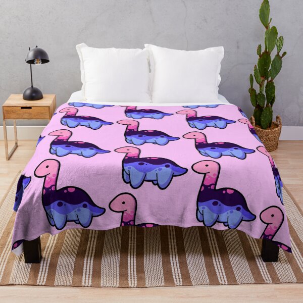 Item preview, hugadino Cute omnisexual long neck dinosaur, dino, Pride, LGBTQ, Omni, designed and sold by hugadino.