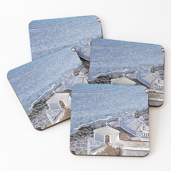 Item preview, Churches and sea, Skopelos designed and sold by paulboizot.