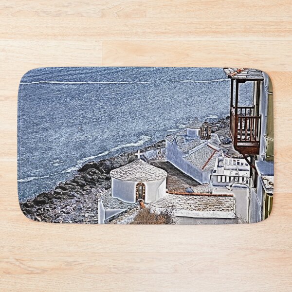 Item preview, Churches and sea, Skopelos designed and sold by paulboizot.