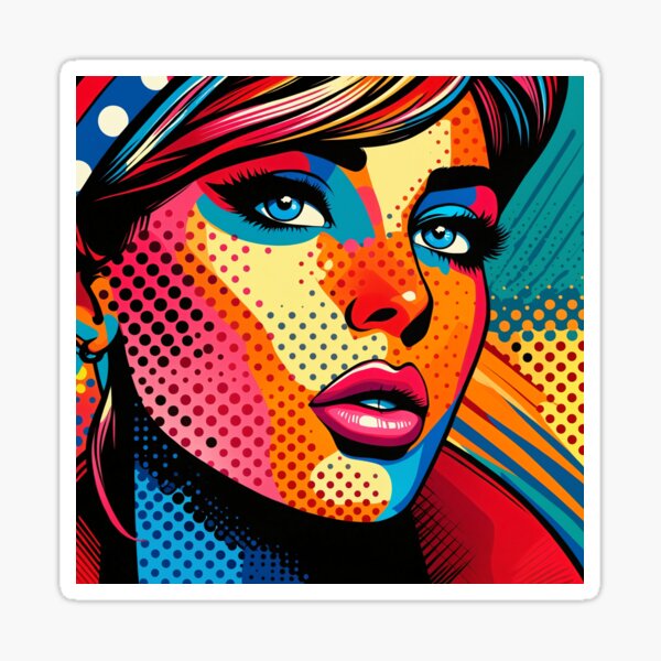 Item preview, Pop Art Portrait designed and sold by Dreams--Cape.