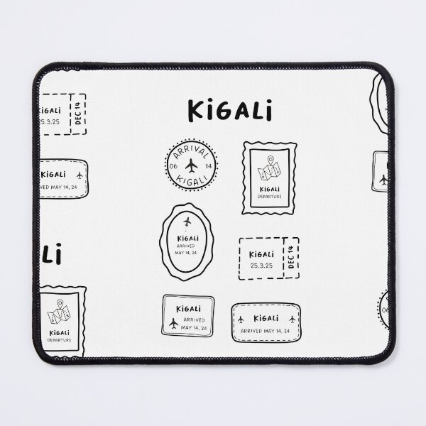 Item preview, Kigali | Travel Stamp Collection | Minimalist Design designed and sold by RM-Journey.