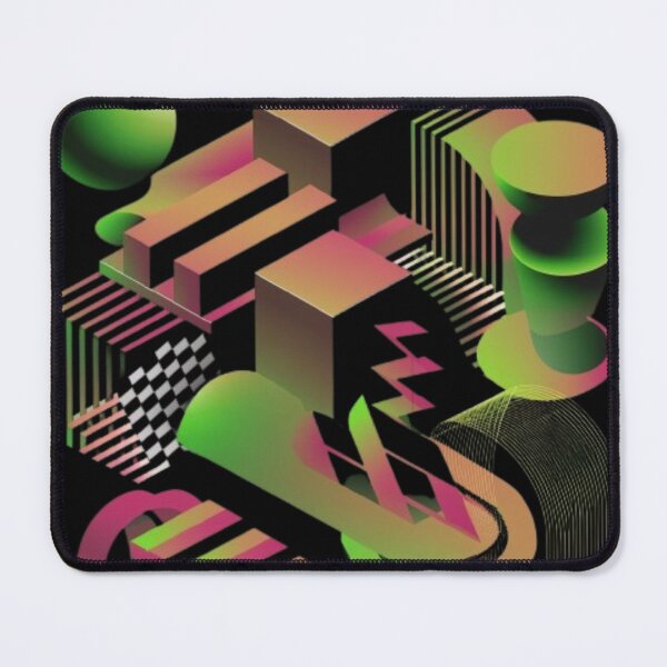 Item preview, Abstract geometric figures with squares designed and sold by MargoMalej.