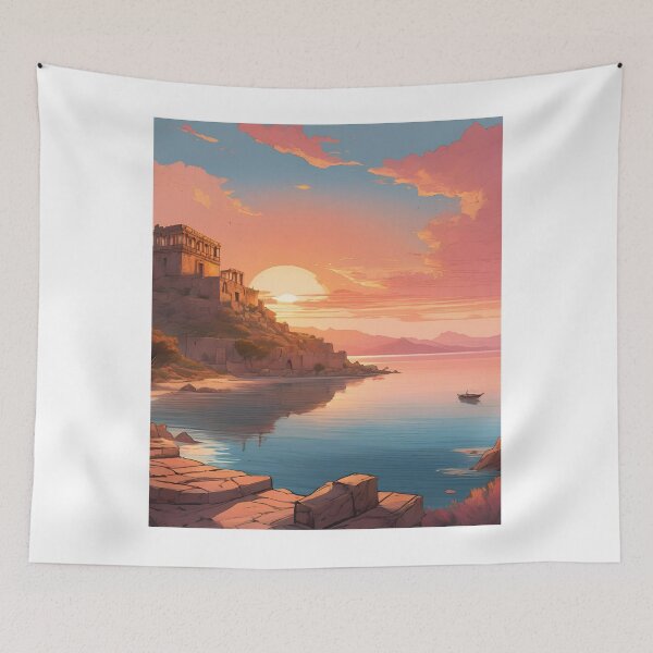 Item preview, Sunrise in Naxos Beautiful View designed and sold by xiaidex.