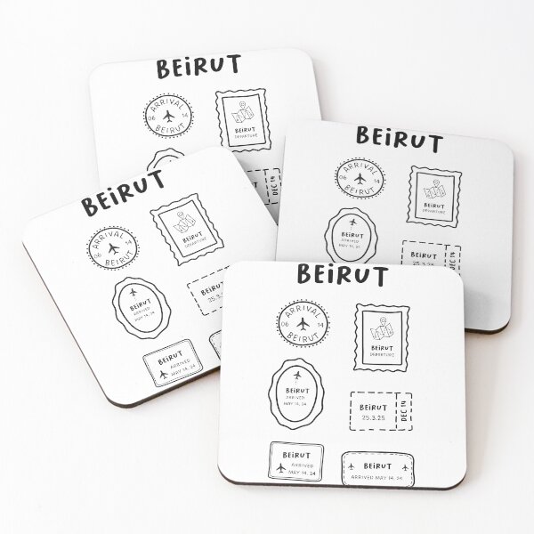 Item preview, Beirut | Travel Stamp Collection | Minimalist Design designed and sold by RM-Journey.