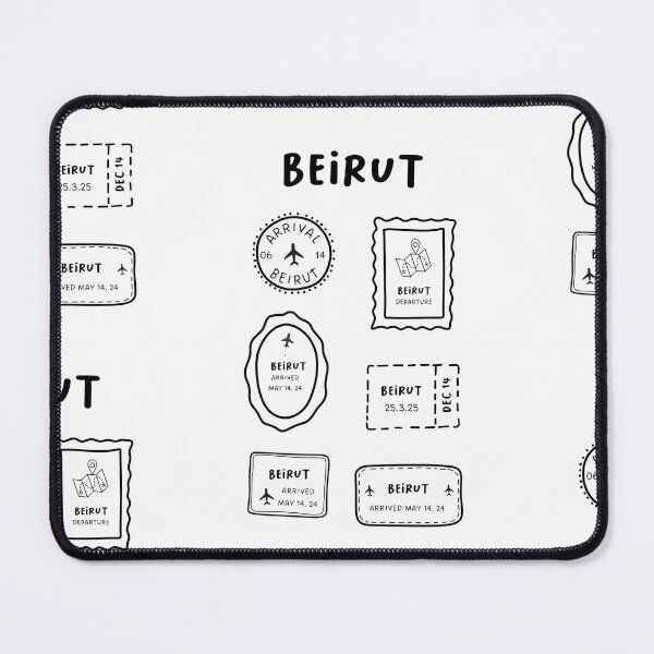 Item preview, Beirut | Travel Stamp Collection | Minimalist Design designed and sold by RM-Journey.