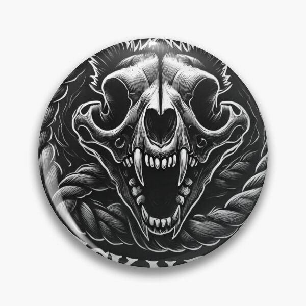 Item preview, Neck n rope tattoo skull designed and sold by God-skiou.