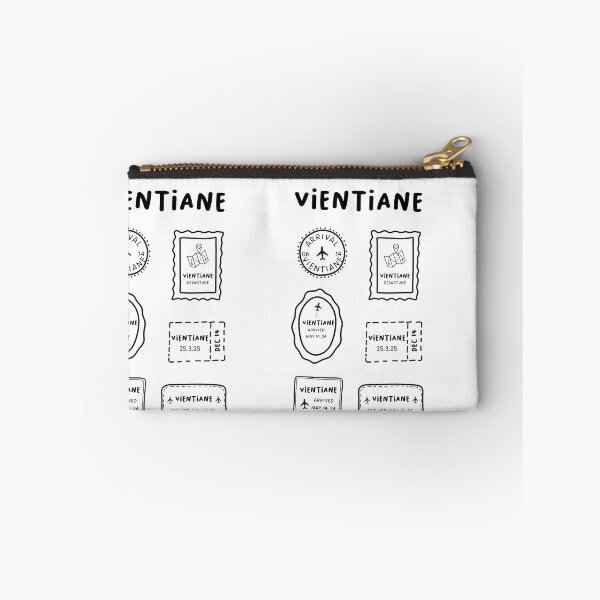 Item preview, Vientiane | Travel Stamp Collection | Minimalist Design designed and sold by RM-Journey.