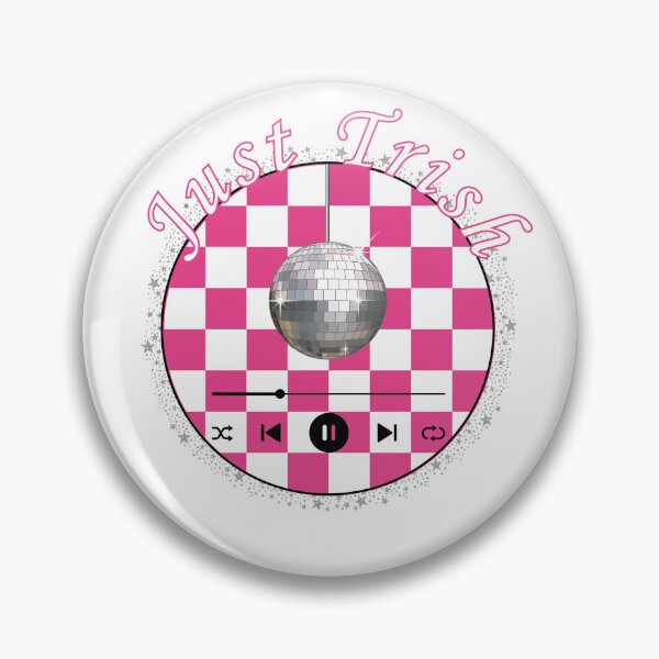 Item preview, JUST TRISH PODCAST, TRISHA PAYTAS, DISCO BALL designed and sold by larissa-myrie.