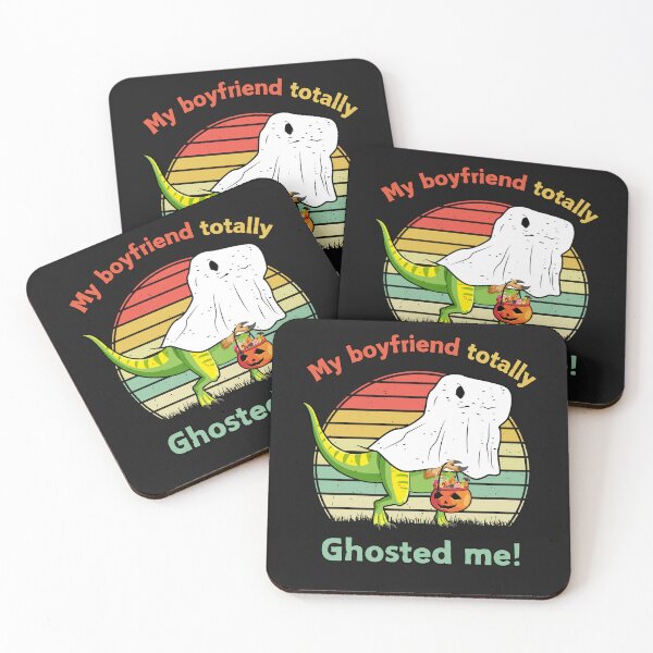Item preview, My Boyfriend Totally Ghosted Me, funny halloween designed and sold by MonaCreations.