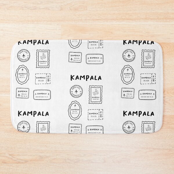Item preview, Kampala | Travel Stamp Collection | Minimalist Design designed and sold by RM-Journey.