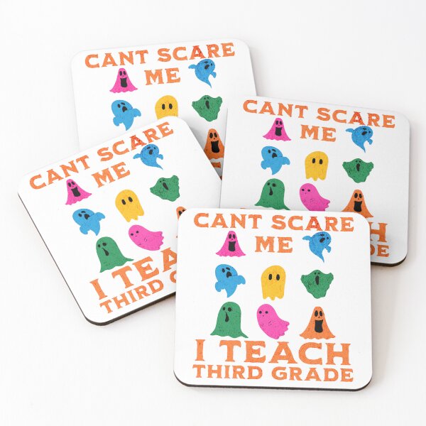 Item preview, you cant scare me I teach third grade designed and sold by MissGraphicTees.