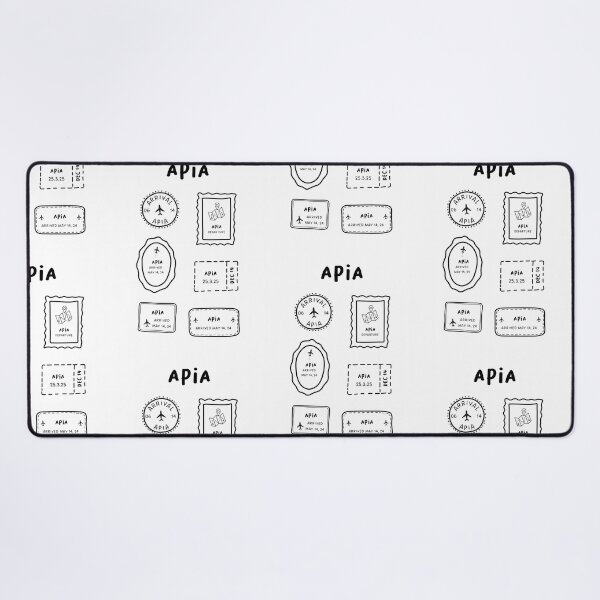 Item preview, Apia | Travel Stamp Collection | Minimalist Design designed and sold by RM-Journey.