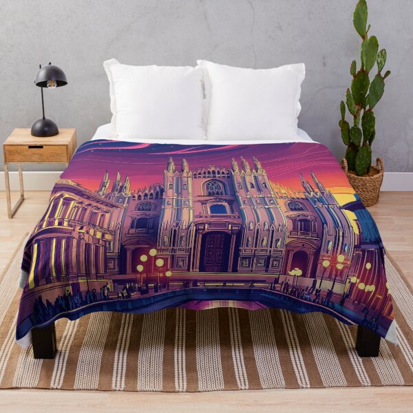 Item preview, Vintage Milan City Skyline Art Print | Retro Italian Travel Poster | Iconic Milan Cathedral & Piazza del Duomo Wall Decor | Milan City Artwork | Mid-Century Modern Design designed and sold by nomiraclehere.