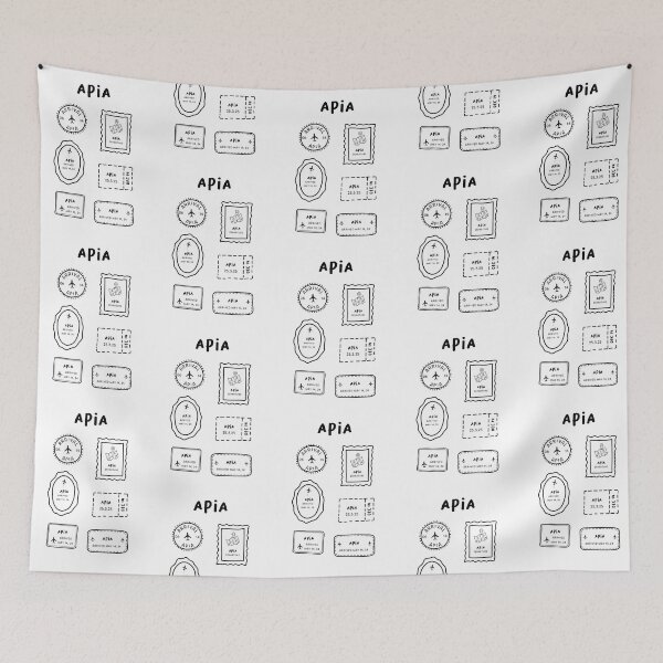 Item preview, Apia | Travel Stamp Collection | Minimalist Design designed and sold by RM-Journey.