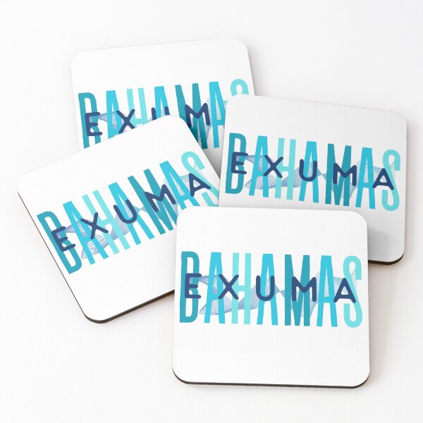 Item preview, Exuma Bahamas (Ocean Waves) designed and sold by Whackadoodletee.