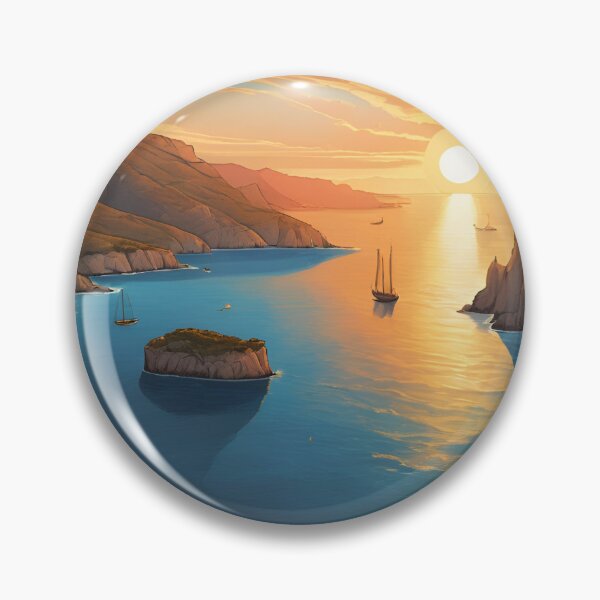 Item preview,  Sunrise in Kithira Beautiful View designed and sold by xiaidex.