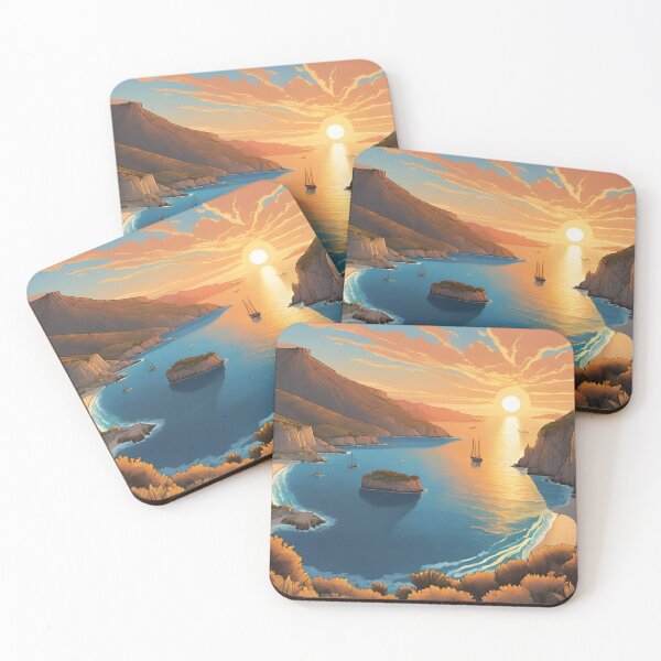 Item preview,  Sunrise in Kithira Beautiful View designed and sold by xiaidex.