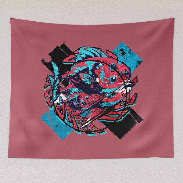 Item preview, Distorted fish designed and sold by burbuja.