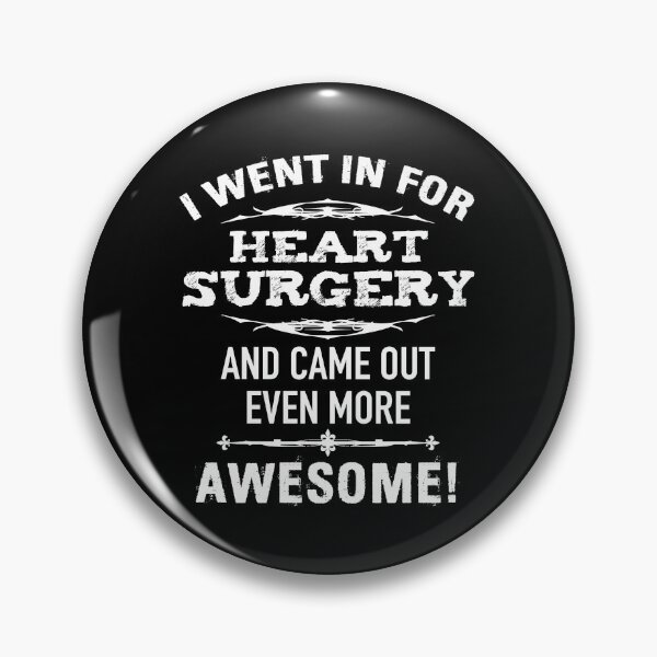 Item preview, Heart Surgery Recovery Humor designed and sold by thepixelgarden.