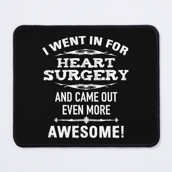 Item preview, Heart Surgery Recovery Humor designed and sold by thepixelgarden.