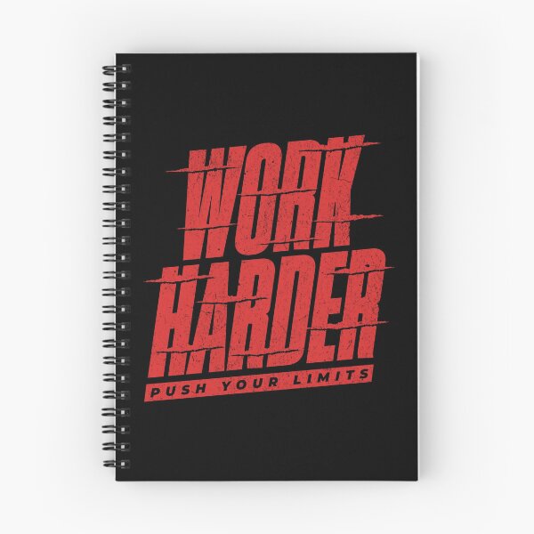 Item preview, Work Harder - Push Your Limits designed and sold by KyzArt01.