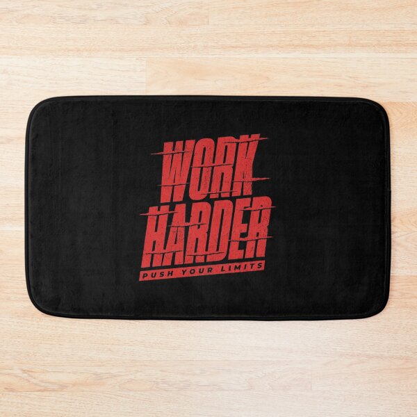 Item preview, Work Harder - Push Your Limits designed and sold by KyzArt01.