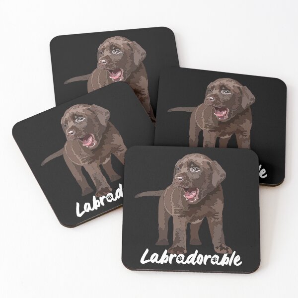 Item preview, Labradorable Chocolate Puppy designed and sold by Just-Arts-4U.