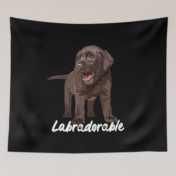 Item preview, Labradorable Chocolate Puppy designed and sold by Just-Arts-4U.