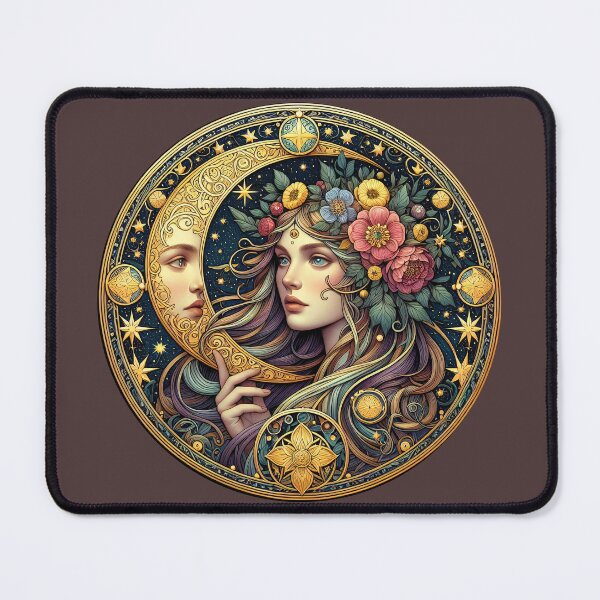 Item preview, Moon flowers designed and sold by Kallak-AI-Art.