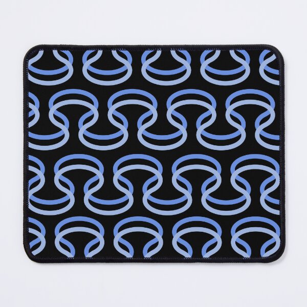 Item preview, Light and dark blue colors abstract pattern designed and sold by Designfs.