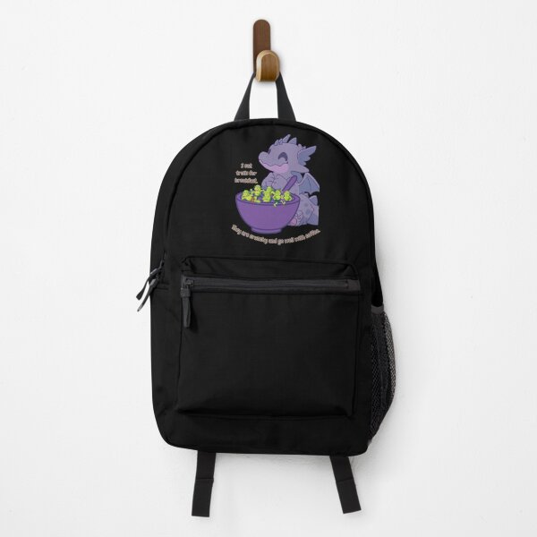 Item preview, I Eat Trolls for Breakfast Funny Cute Dragon Eating Internet Troll Cereal designed and sold by AngelGo73.