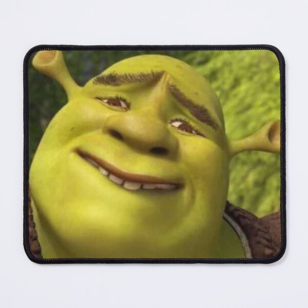 Aperçu de l'œuvre Shrek romantique * se mord la lèvre * Meme de Shrek Green Ogre Man Rizz créée et vendue par Neesu.