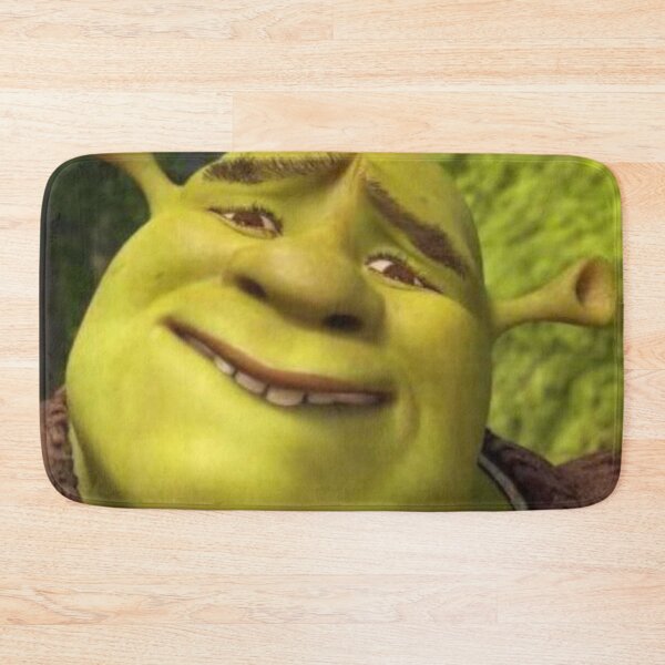 Item preview, Romantic Shrek *Bites Lip* Meme From Shrek Green Ogre Man Rizz designed and sold by Neesu.