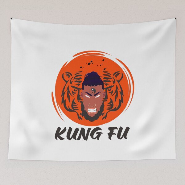 Item preview, Kung Fu Monk with hair designed and sold by guruprinters.