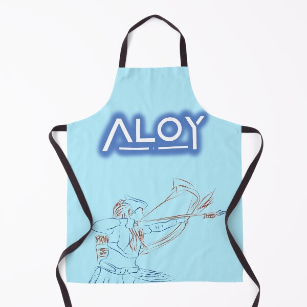 Item preview, A neon Aloy pointing towards the horizon designed and sold by JackJav.